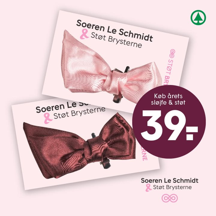 Spar Skallerup A/S opfordrer til at støtte kræftforskning med årets Støt Brysterne-sløjfe