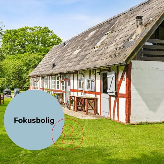 Home Kerteminde-Munkebo fremhæver idyllisk bindingsværksejendom på stor grund i Marslev