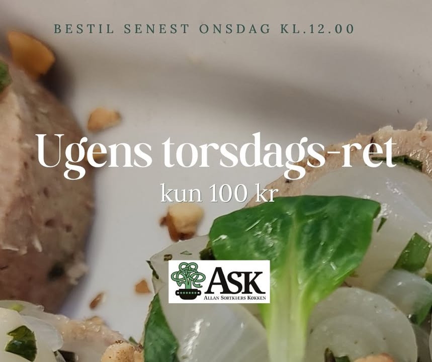 Ask tilbyder ny take away torsdagsret til 100 kr hver torsdag
