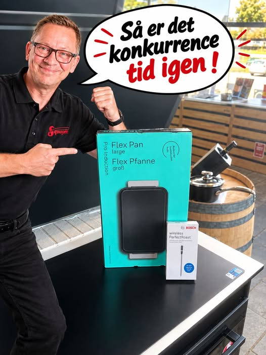 Skousen Herning udlodder stegeplade og stegetermometer i jubilæumskonkurrence