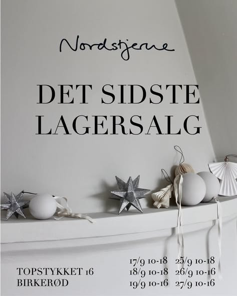 Lagersalg.com holder Nordstjerne ophørs-lagersalg i Birkerød med op til 80% rabat