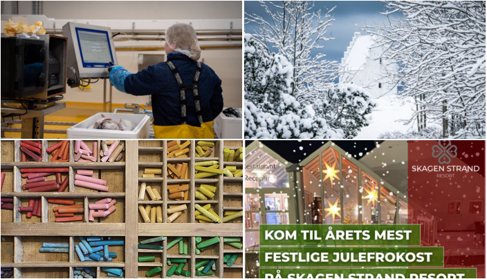 Fantastiske oplevelser i Skagen - fra fabriksbesøg til julefrokost