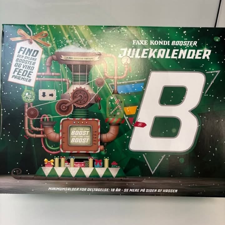 SuperBrugsen Hammerum tilbyder Faxe Kondi Booster julekalender