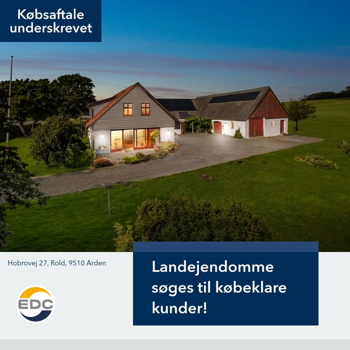 EDC Søren Jensen: Aftale om Hobrovej 27 på plads i 2025's lysere boligmarked