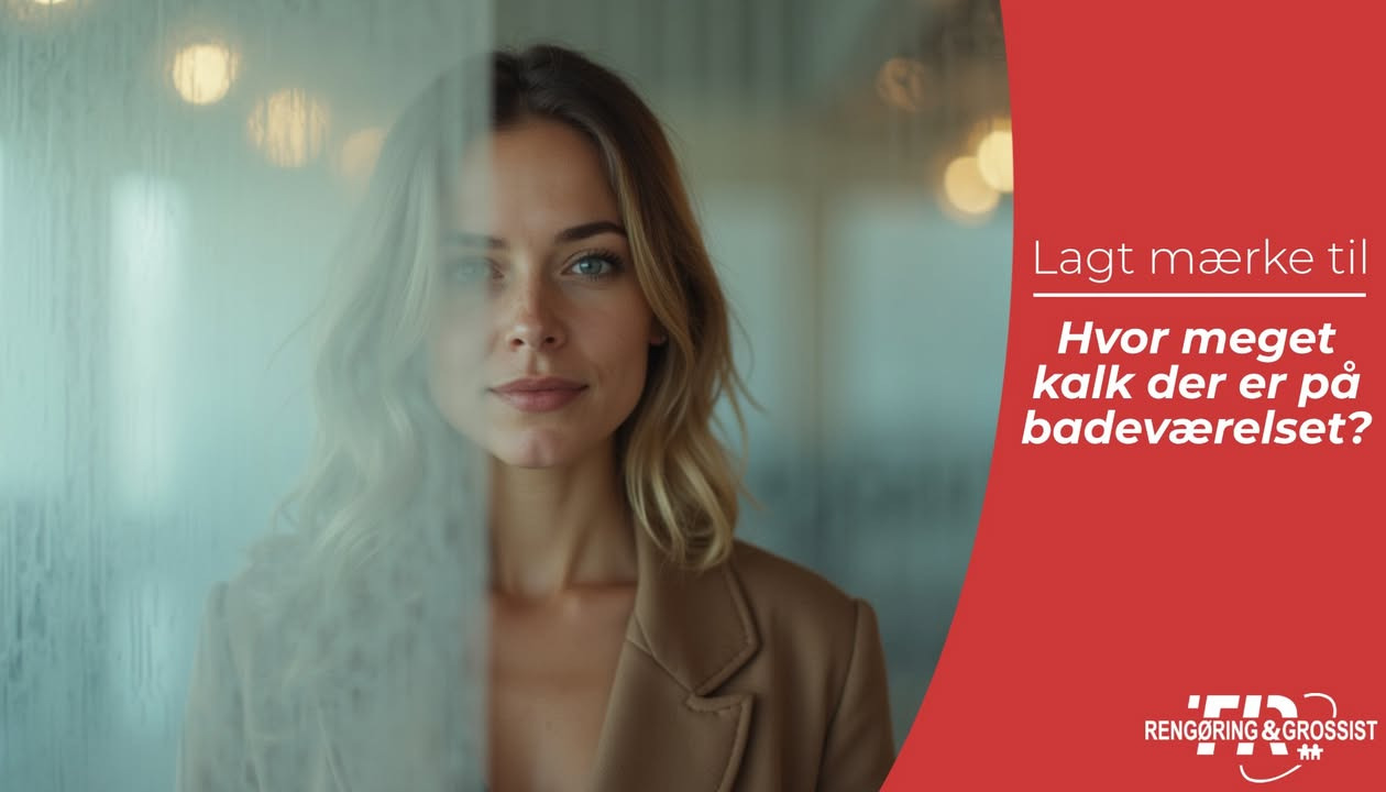 Thisted Rengøring & Grossist hjælper med kalkproblemer i dit badeværelse