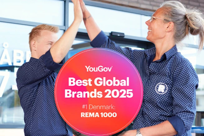 Rema 1000 kåret som Danmarks stærkeste varemærke igen: Din lokale dagligvarebutik