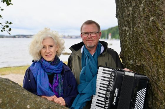 Præsentation af sanghæftet "Lille planet" i Svendborg