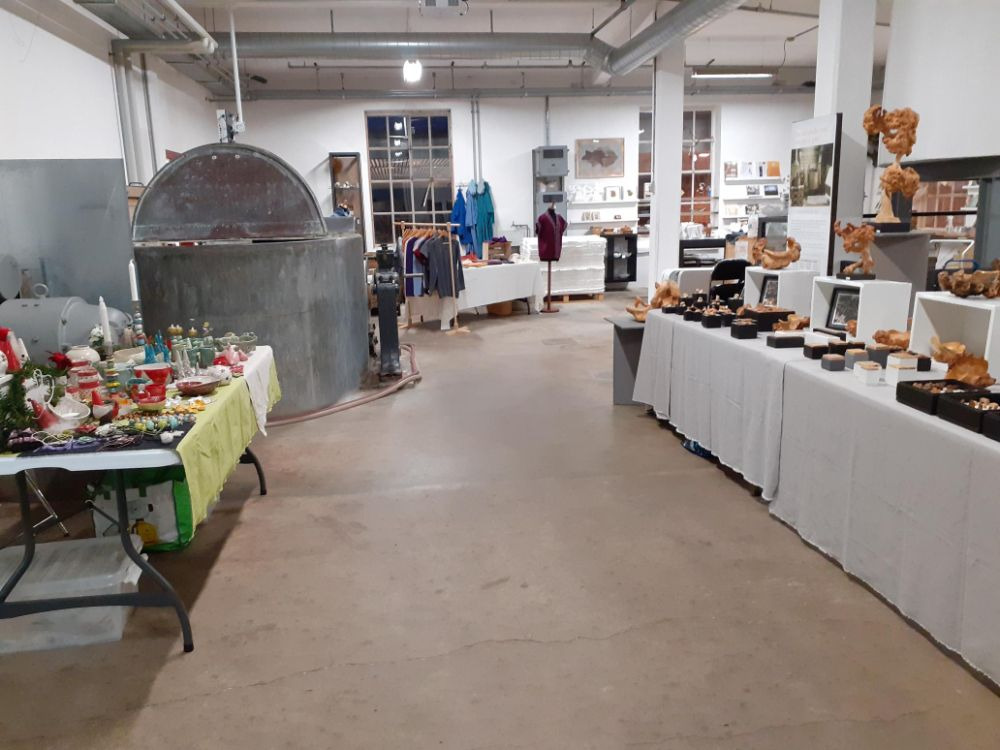 Kunsthåndværkermarked på Papirmuseet i Silkeborg