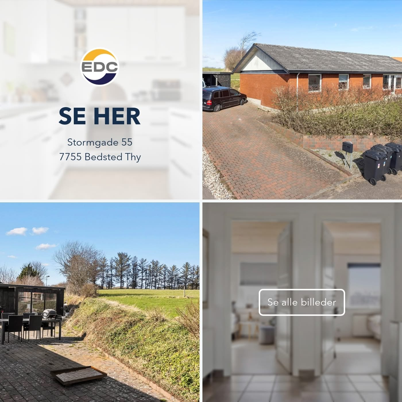 EDC Hurup Thy inviterer til digital fremvisning af bynær familievilla