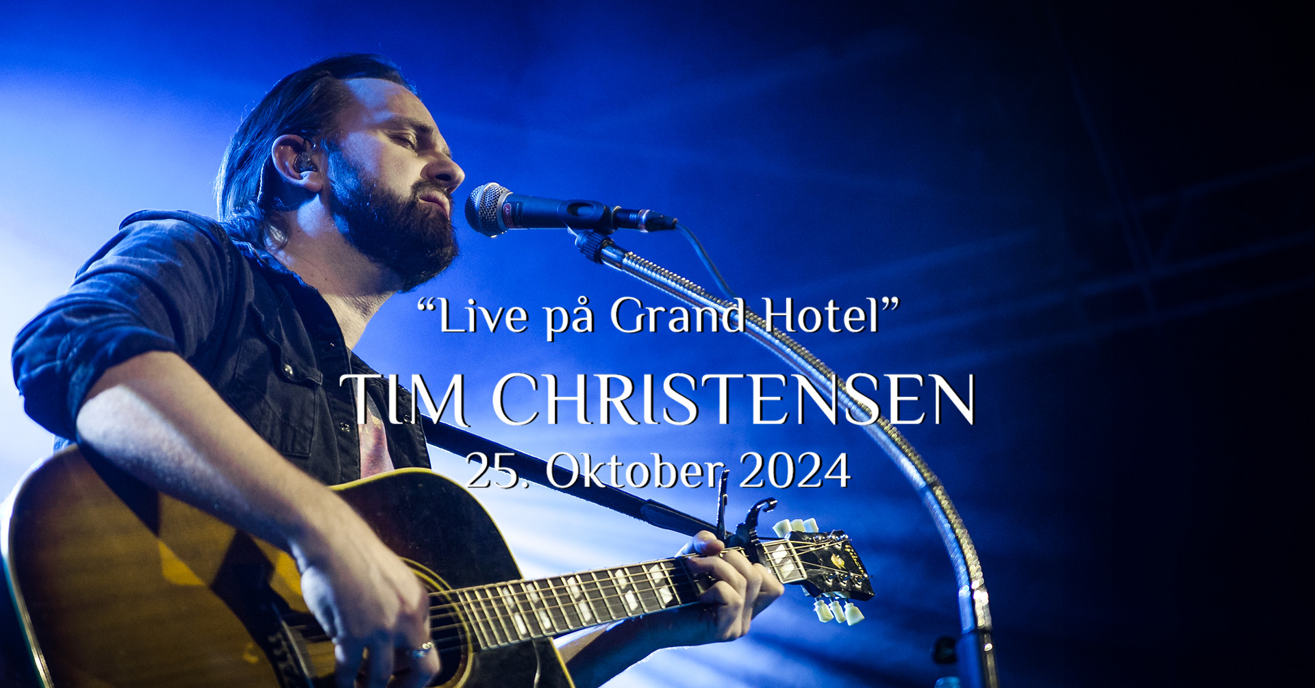 Intimkoncert med Tim Christensen på First Hotel Grand Odense