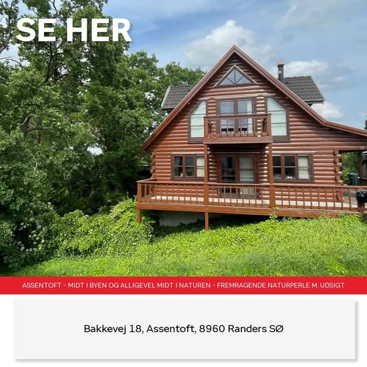 Home Randers & Assentoft fremviser unik bolig i Assentoft med naturskøn udsigt