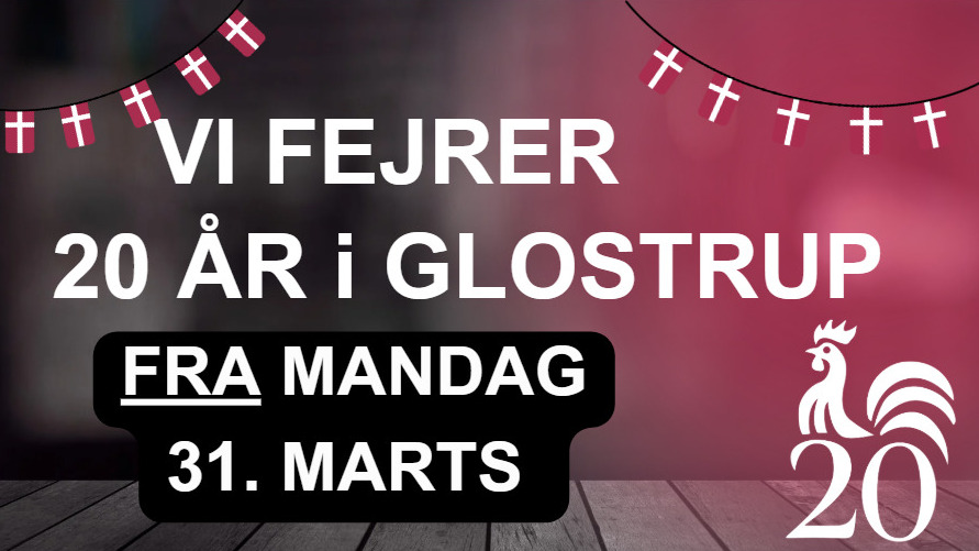 Jubilæumsfest i Kokkens Vinhus: Fejr 20 år med attraktive tilbud