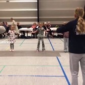 Hiphop-dans for børn på Stubbekøbing Skole