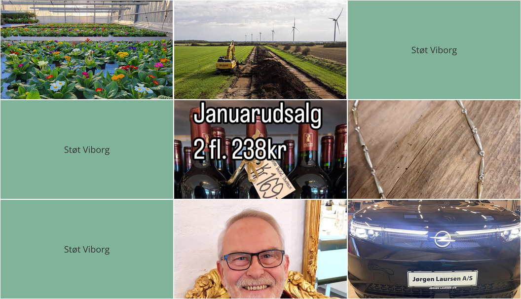 Nyt fra Museerne i Holstebro, Den gode vino, Asmild Plantecenter ApS og 3 andre