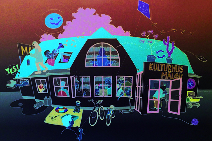 Åben generalforsamling i brugerrådet hos Kulturhus Måløv