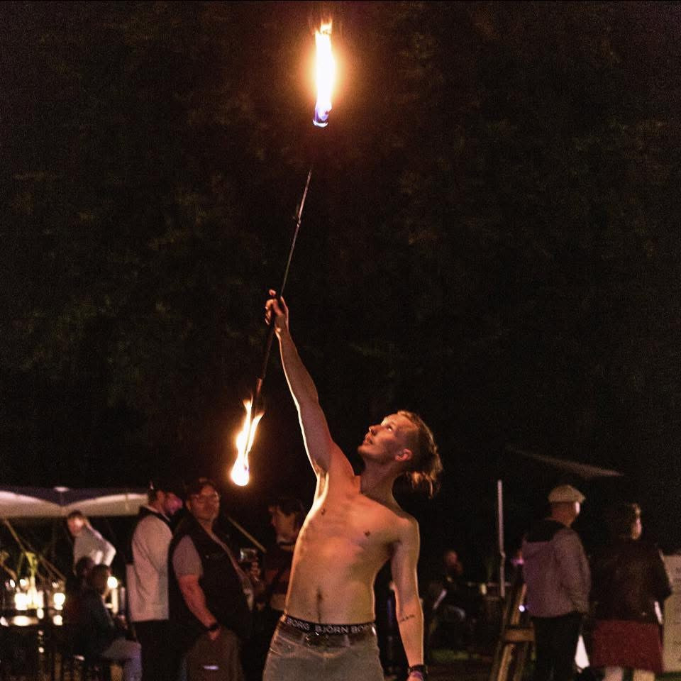 Magisk ildshow afslutter Jordnær Festival i Kolind