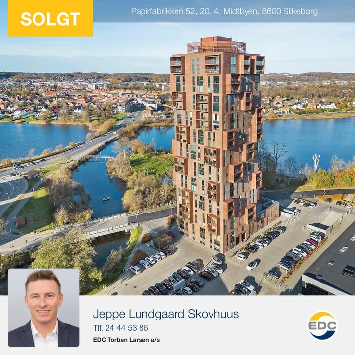 Lejlighed solgt i Silkeborg af EDC Torben Larsen
