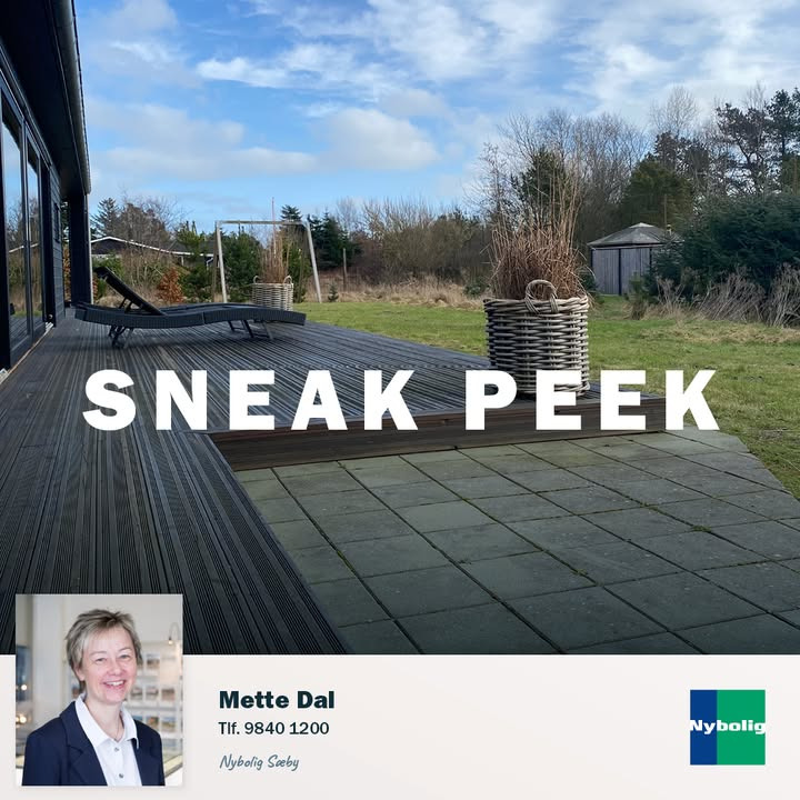 Nybolig Sæby A/S giver smugkig på nyt fritidshus i Lyngså med stort potentiale
