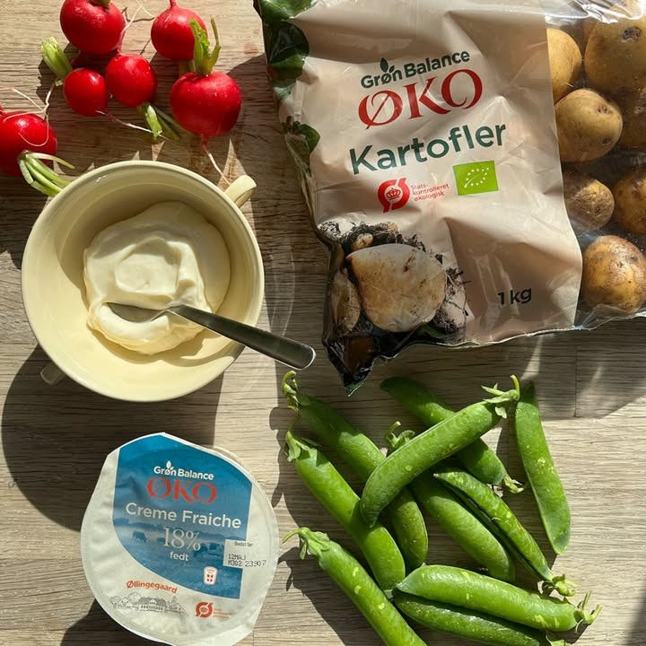 SPAR SKALLERUP A/S deler opskrift på kartoffelsalat med Grøn Balance ØKO kartofler
