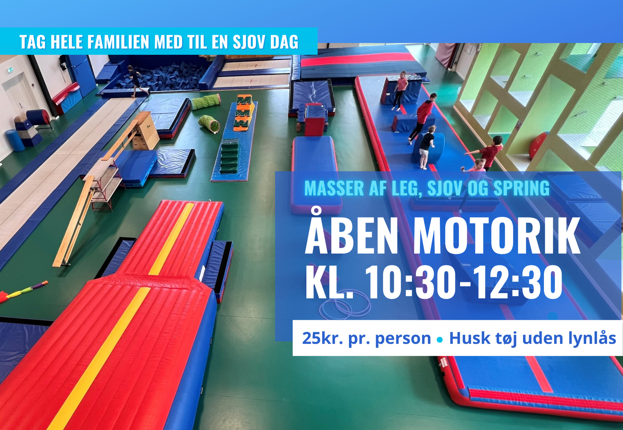 Aktiv dag i Gram Motorikcenter