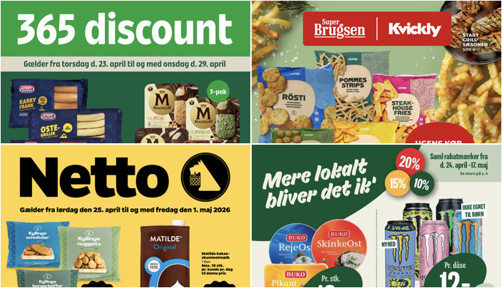 Steff Houlberg pølser til kun 20 kr. og Spier PS vin til halv pris i dine lokale butikker