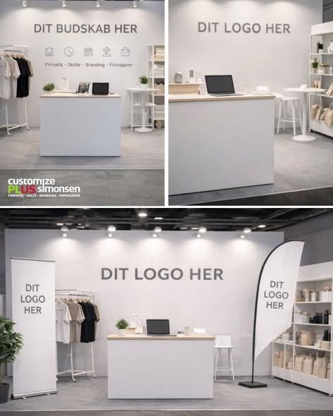 Customize PLUS Simonsen deler tips til en effektiv messestand