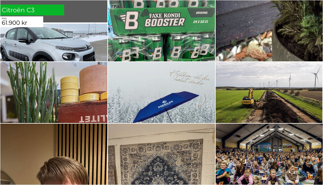 Nyt fra P.C. BILER ApS, NordVestBO, Kylling & Co Holstebro og 8 andre