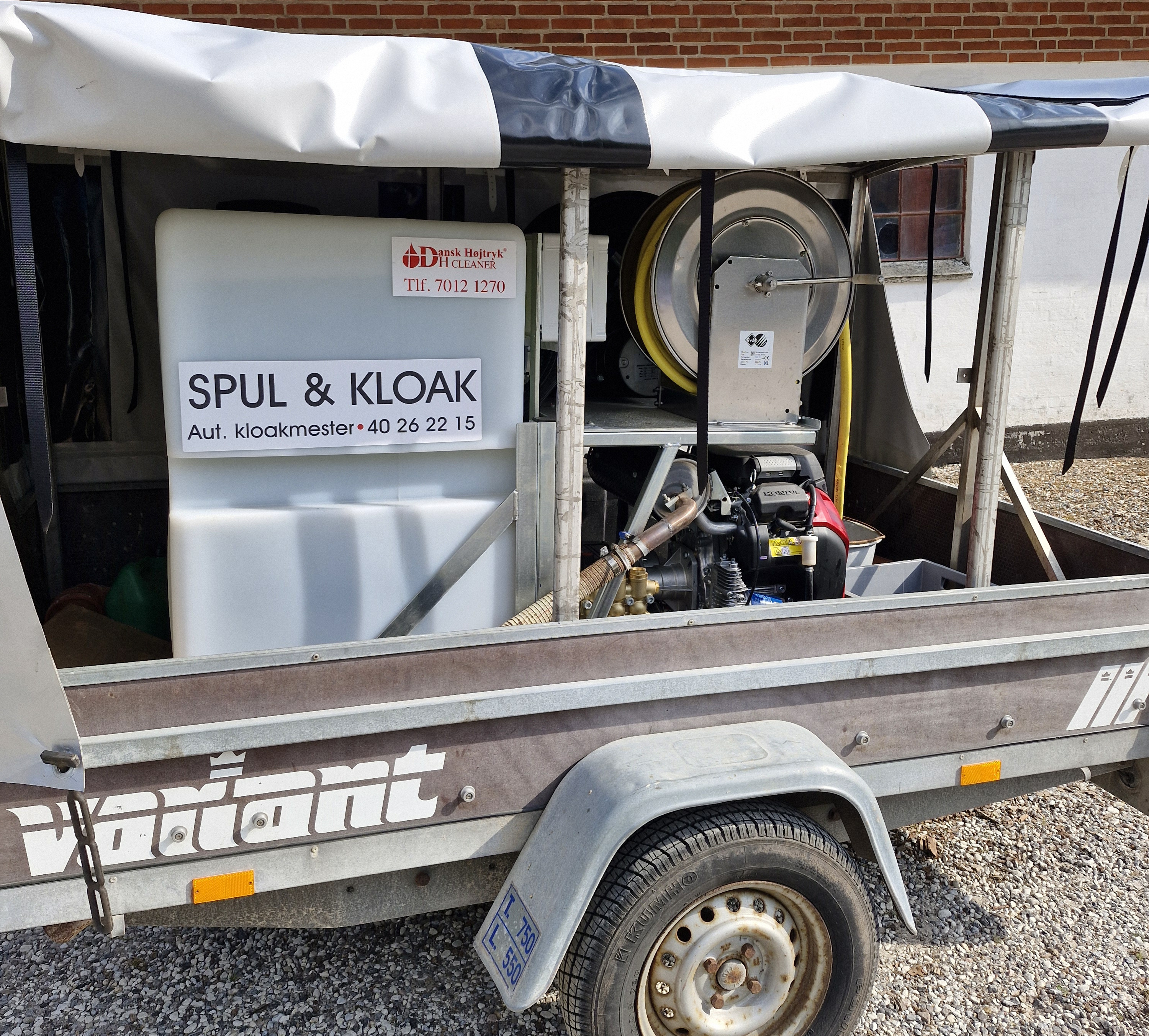 Ole B. Johansen sikrer rene kloakker og solide mure i Brønderslev 