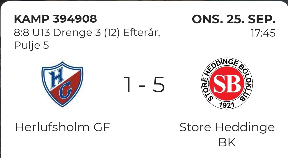 Herlufsholm udmattet: Nederlag til Store Heddinge efter tæt kampprogram