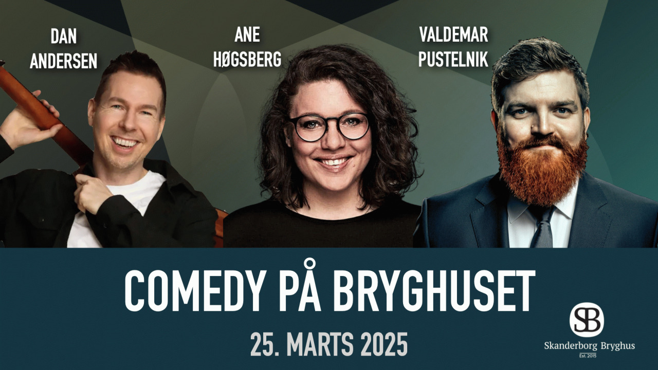 Comedy aften på Skanderborg Bryghus