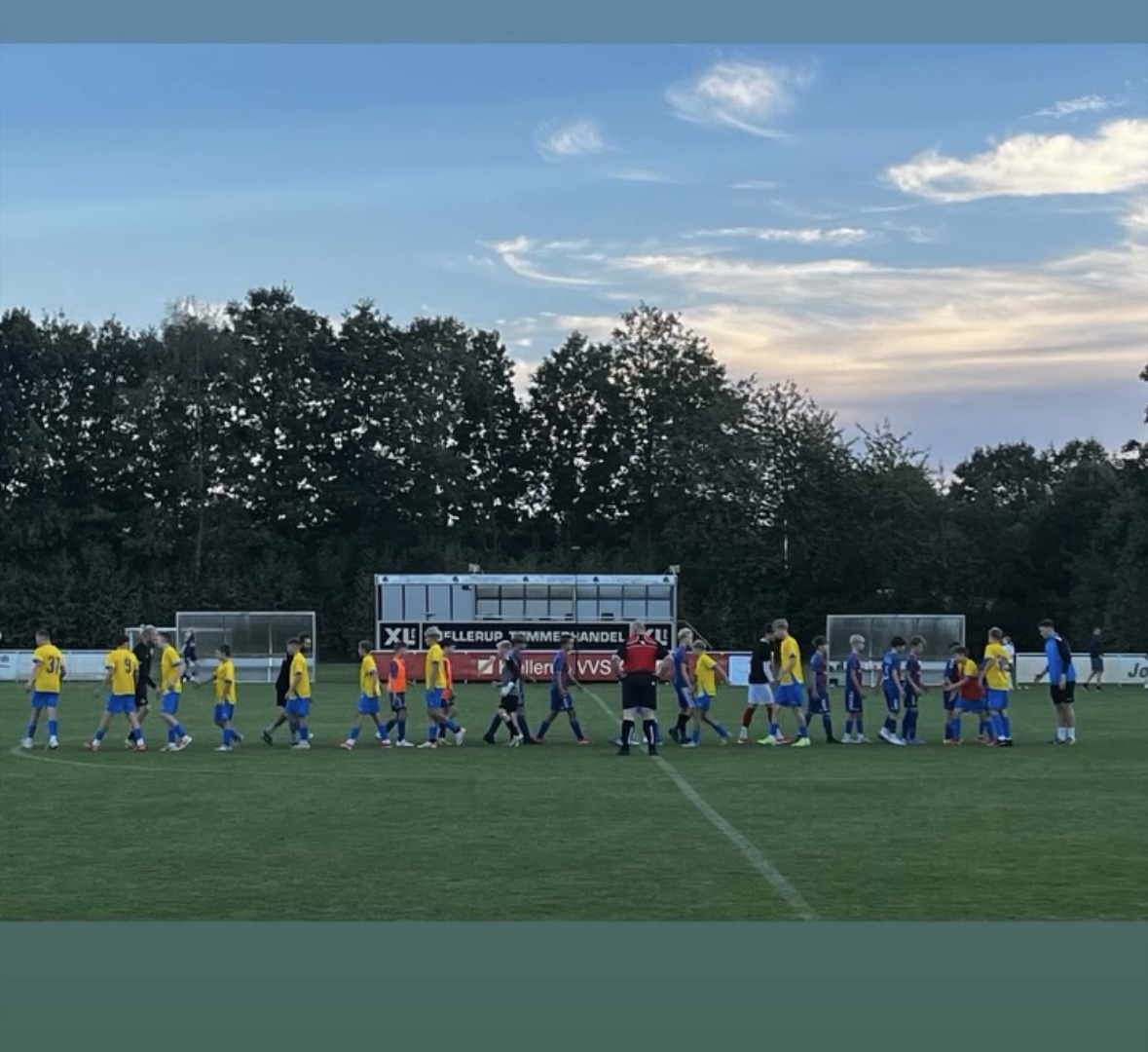 Kjellerup IF's U14-drenge dominerer i hjemmebanesejr over Eastside Viborg