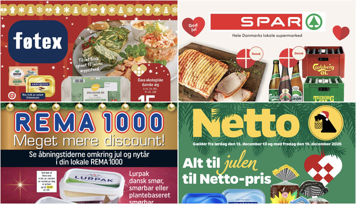 Flæskesteg til kun 9,95 kr. og Lurpak smør til 8 kr. i ugens lokale tilbud