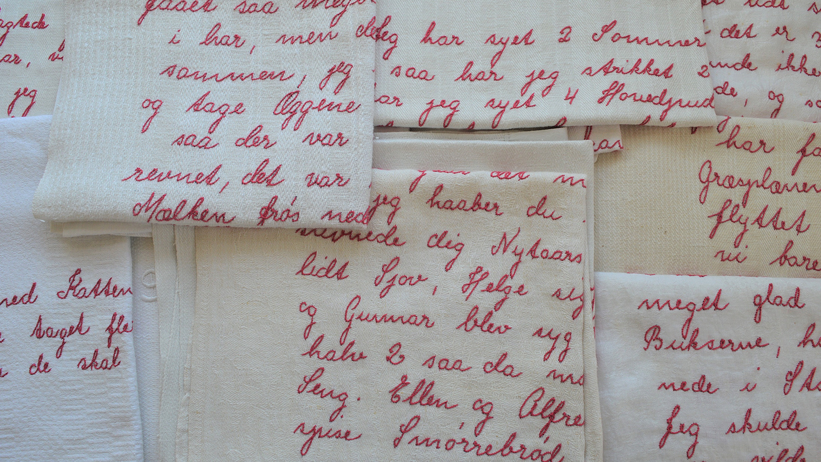 Foredrag om "36 håndklæder - fragmenter af en landbokultur" på Ringsted Museum