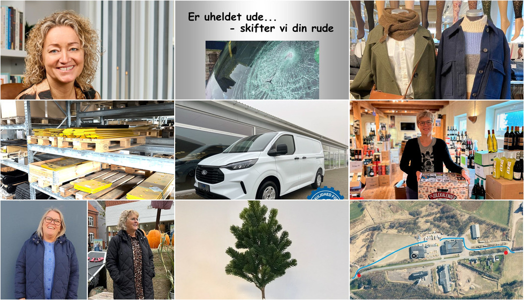 Nyt fra HH Trælast & Byggecenter A/S, LS AUTOTEKNIK ApS, Pedersborg Vin og 7 andre