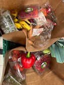 Min købmand i asp: Bekæmp madspild med frugt og grønt poser til 45 kr.