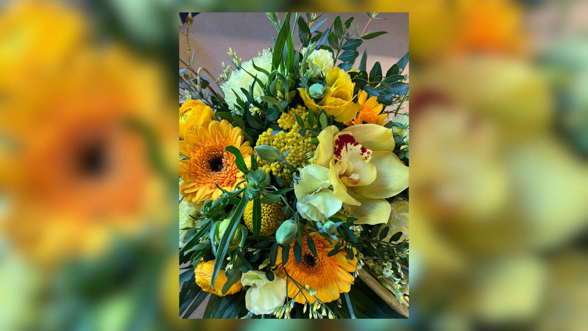 Guldblomsten er nu fyldt med påskebuketter og forårsblomster