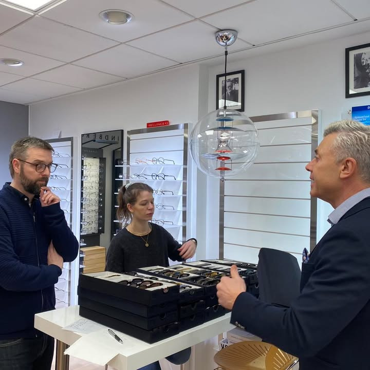 Nye Tom Ford-briller hos Thiele Optik Silkeborg i februar