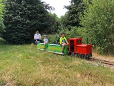Normal køredag i Modelparken Danmark