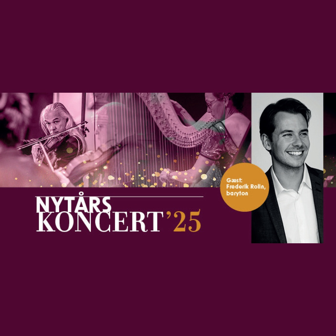 Nytårskoncert med Frederik Rolin og Ensemble Storstrøm i Haslev