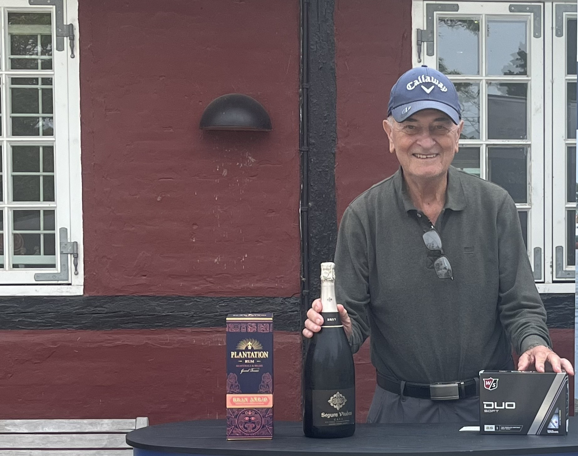 Mirko Mildam rammer HOLE IN ONE i Korsør Golf Klub