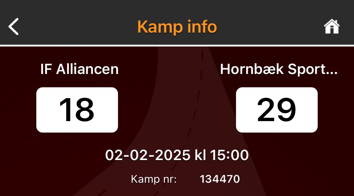 Hornbæk Sportsforening 2 triumferer over IF Alliancen i spændende revanchekamp