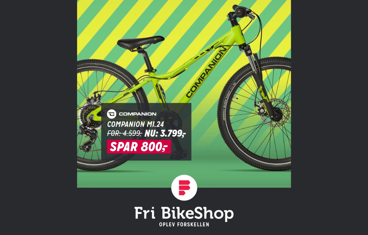 Forårstilbud blomstrer hos Fri BikeShop: Spar 5.000 kroner på Batavus elcykel og mere