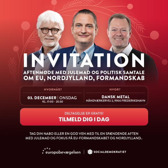 Spændende aften med julemad og EU-fokus i Frederikshavn