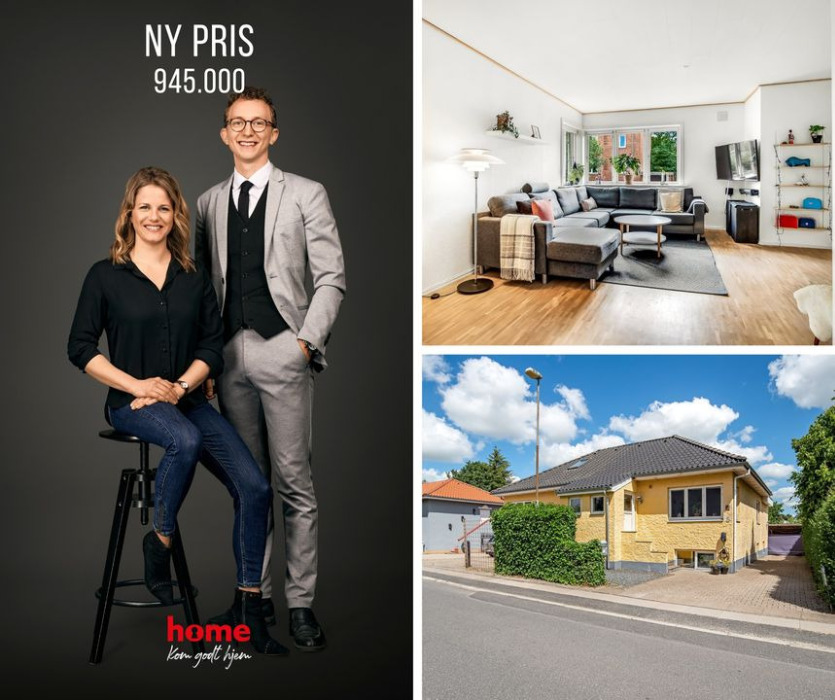 Ny attraktiv pris på central bolig i Holstebro 