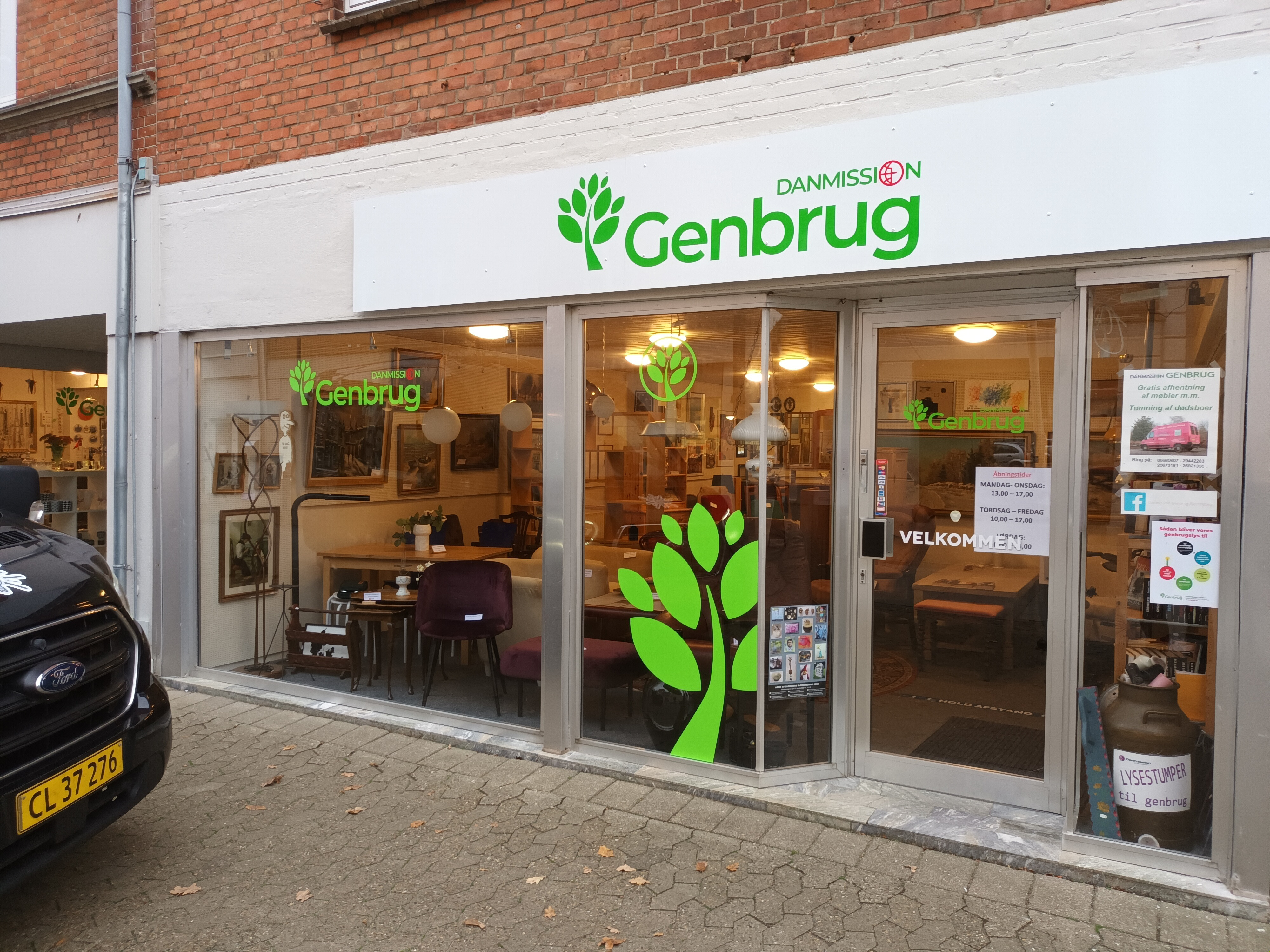 Danmission Genbrug fejrer 20 år i Bjerringbro