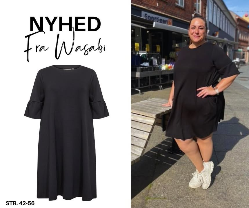 Ny smuk kjole fra Wasabi nu hos GARDEROBEN