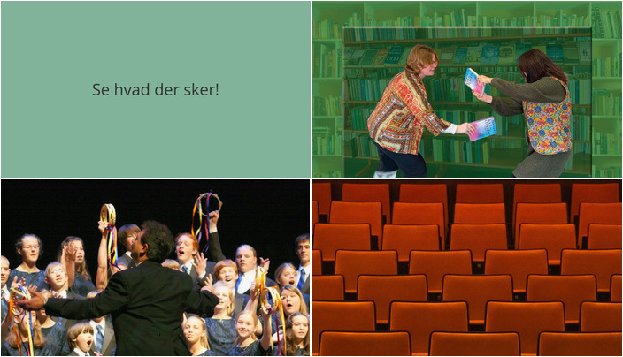 Oplev gratis bogcafé, fællessang og teater i Terndrup i den kommende uge