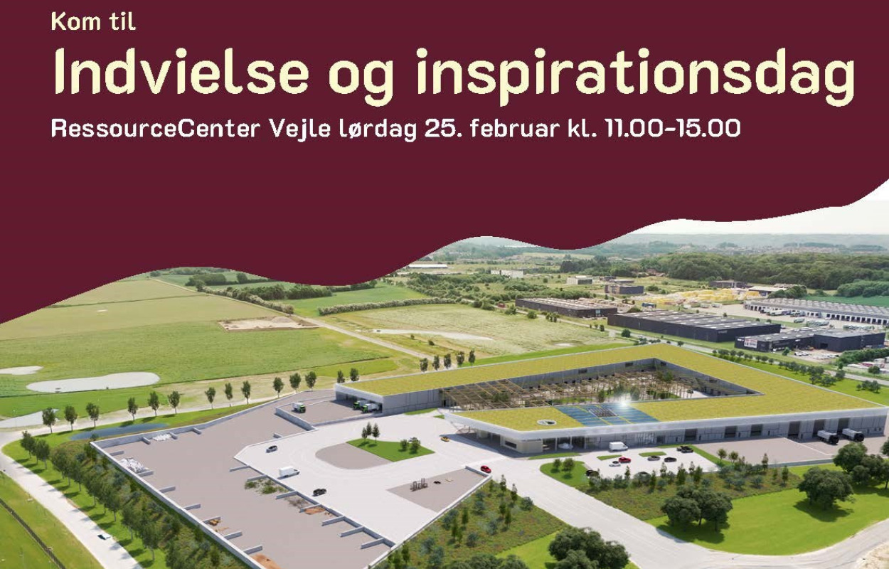 Kom med til indvielse og inspirationsdag på RessourceCenter Vejle