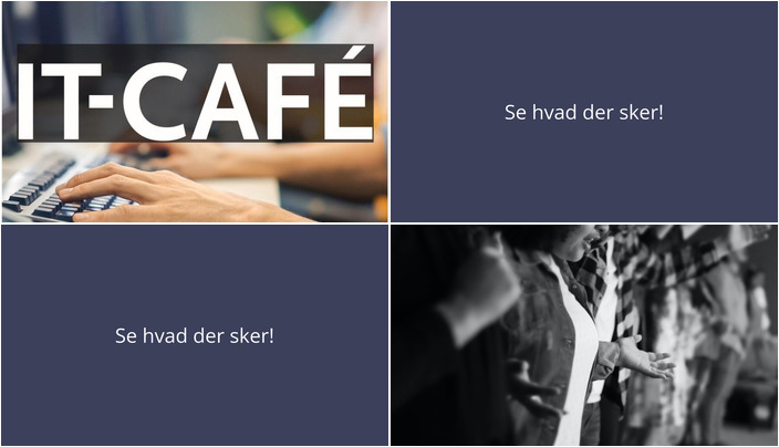 Oplev it-hjælp på biblioteket og fællessang i sognehuset i Trige