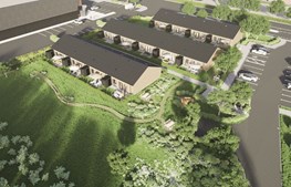 To rækkehuse tilbage til leje i Vestbjerg på Ronjasvej